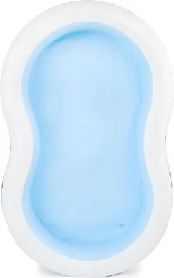 Produktbild von Paradise Lagoon Schwimmbad 262cm x 160cm x 46cm - Großes aufblasbares Schwimmbad
