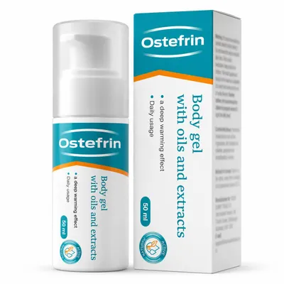 Produktbild von Ostefrin Körpergel | Wärmende Wirkung 50 ml, KI-generiertes Bild