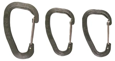 Produktbild von Mil-tec Wildo Karabiner-Set 3 Stück, oliv