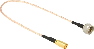 Image de DELOCK HF Cable SMB -> F BU/St 0.25m