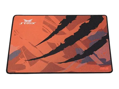 Produktbild von ASUS Strix Glide Speed, Schwarz, Blau, Orange, Rot, Abbildung, Stoff, Gaming-Mauspad