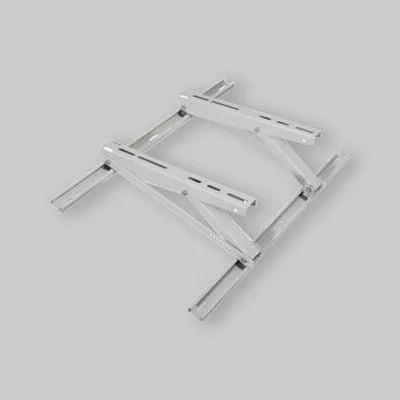Produktbild von Vecamco VT81, Halterung für Klimageräte, Weiß, 140 kg, Galvanisiertes Stahl, 1 Stück(e), 1000 mm