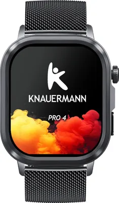 Produktbild von Knauermann PRO 4 (2026) Smartwatch mit Anruf & SOS Funktion