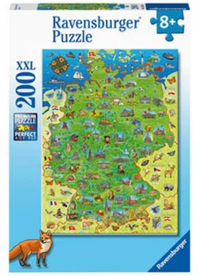 Produktbild von Bunte Deutschlandkarte Ravensburger 13337