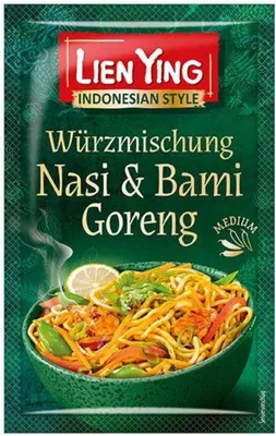Produktbild von Lien Ying Würzmischung Nasi & Bami Goreng, 30g