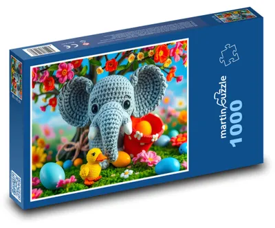 Zdjęcie produktu dla martinpuzzle - Puzzle 1000 elementów - Słoń