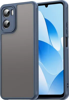 Obrázok produktu pre Puzdro pre Motorola Moto G06/G06 Power - Zadný kryt Phonesta AirFrost Polopriehľadné - Matná modrá