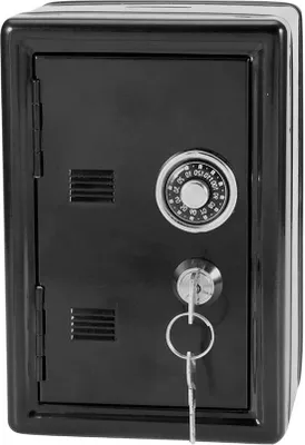 Produktbild von Famanu Geldschrank mit kleiner Lade - Schwarz