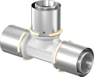 Image de UPONOR S-Press, pièce en T, 40-40-40, 1 pièce.