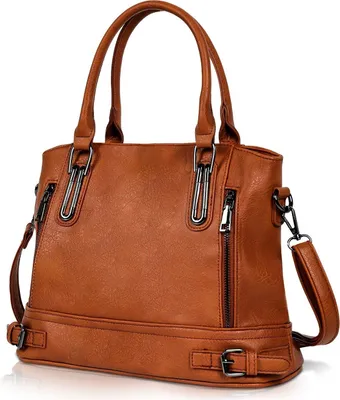 Produktbild von Mofut Henkeltasche Handtasche Leder Henkeltasche Top Griff Tasche Vintage Weiches Umhängetasche Schultertasche für Frauen