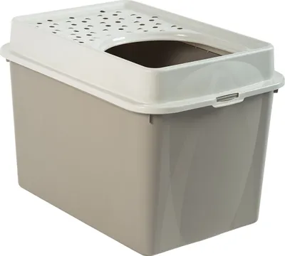 Produktbild von Katzentoilette oben offen Eco BERTY, Farbe:Cappuccino