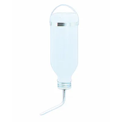 Produktbild von Kunststoff Trinkflasche für Kleintiere 750ml mit Niro Röhrchen