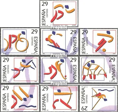 Produktbild von Briefmarken Spanien 1994 Mi 3182-3191 (kompl.Ausg.) postfrisch IOC