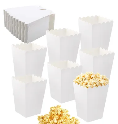 Obrázok produktu pre Sada 50 vreciek na popcorn, vhodné na oslavy a podujatia