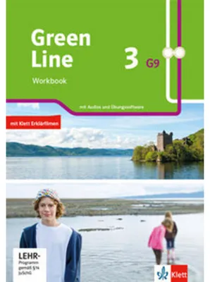 Immagine prodotto di Green Line 3 G9. Workbook mit Audios und Übungssoftware Klasse 7