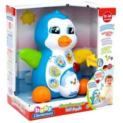Produktbild von Clementoni 69286.6 Pinguinmama mit Puck sprechendes Lernspielzeug