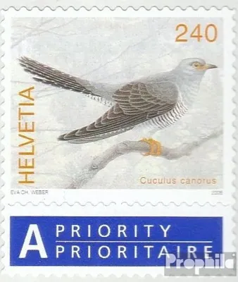 Produktbild von Briefmarken Schweiz 2006 Mi 1951Zf mit Zierfeld (kompl.Ausg.) gestempelt Einheimische Vögel