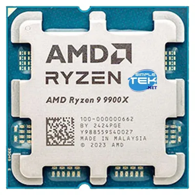 Immagine prodotto di AMD Ryzen 9 9900X - 4,4 GHz - 12 core - 24 thread - 64 MB di memoria cache - Socket AM5 - OEM (100-000000662)