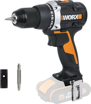 Obrázek produktu pro Aku vrtačka WORX Nitro 20V 60Nm WX102.9, bezkartáčový motor, bez aku a nabíječky