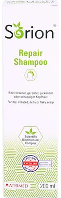 Produktbild von Sorion Shampoo für trockene empfindliche Kopfhaut, 200 ml Shampoo