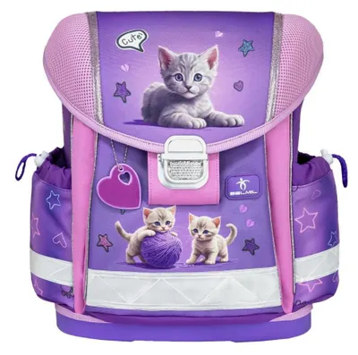 Produktbild von Belmil Schulranzen Set Katzen Mädchen 1.Klasse Grundschule Classy