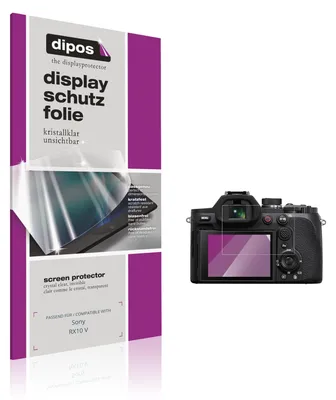 Obrázok produktu pre 4 ochranné fólie pre Sony RX10 V, priehľadné, na ochranu displeja