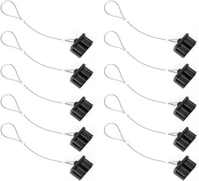 Image de 10 caches de protection pour câbles de charge 350 A pour outils sans fil