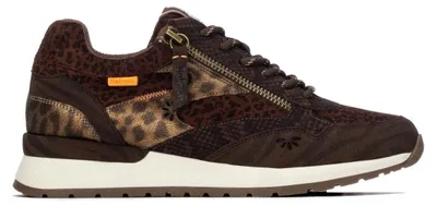 Image de REFRESH - Baskets de sport pour femmes, couleur marron - Chaussures confortables et polyvalentes - Cas