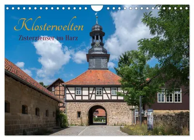 Produktbild von Klosterwelten - Zisterzienser im Harz (Wandkalender 2027 DIN A4 quer), CALVENDO Monatskalender