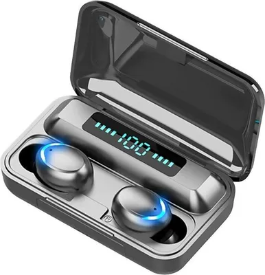 Produktbild von Bluetooth TWS-Kopfhörer F9-5C Schwarz