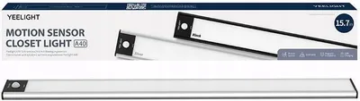 Immagine prodotto di Luce per armadio Yeelight con sensore di movimento 40Cm (argento) 2700K