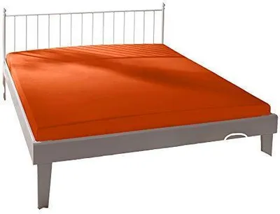 Produktbild von Bassetti Spannbettlaken UNI Farbe APRICOT Größe 90x190-100x220cm AL