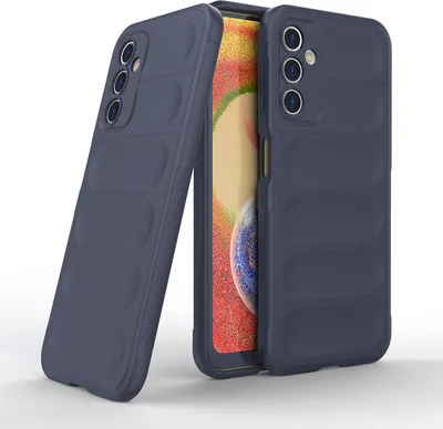 Produktbild von Handy Hülle für Samsung Galaxy A14 5G Grip Case Cover Schutzhülle Softgrip Farbe: Dunkelblau