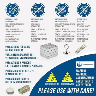 Obrázok produktu pre Neodymové magnety so samolepiacou páskou – silné magnety – 20 ks – 15 x 15 x 1 mm, štvorcové