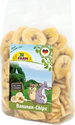 Productafbeelding van JR Farm knaagdier bananenchips 150 gram 01650 JR Gebr. de Boon