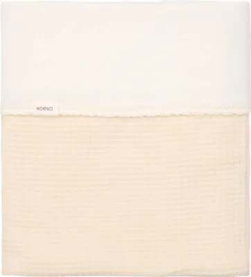 Produktbild von Kinderdecke Baumwolle Fleece Malaga-warm white