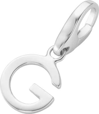 Produktbild von Charm Giorgio Martello Milano Buchstabe G, Silber 925 Silber Onesize