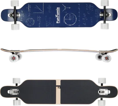 Produktbild von Design Mathe Ahornholz (Flex 1) FunTomia® Longboard - 2124