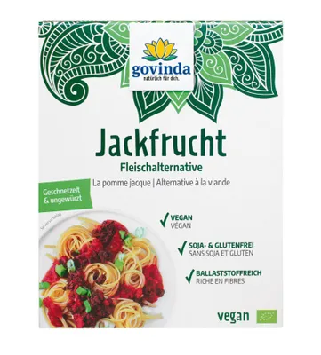 Produktbild von Govinda Jackfrucht, Schnetzel, 200g