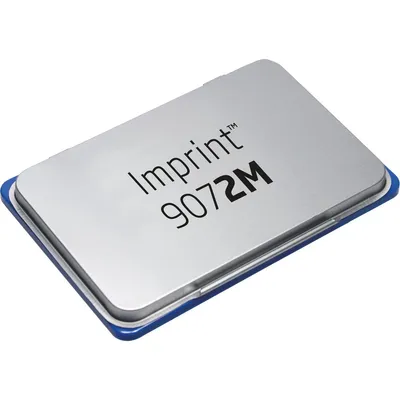 Image de trodat Stampkissen Metall/Imprint blau 9072M