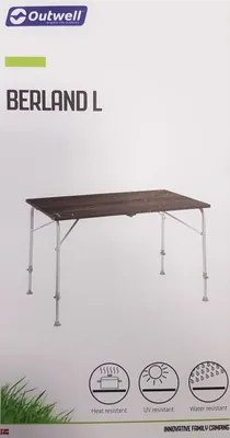 Zdjęcie produktu dla Outwell Berland L, Aluminium, Szary, 5,6 kg