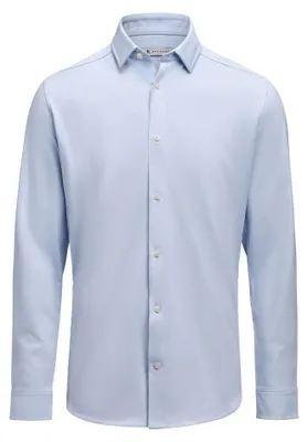 Image de James Harvest - Chemise pour hommes "Upton", en Coton, coupe personnalisée, modèle ET1082 (XXL), couleur bleu clair
