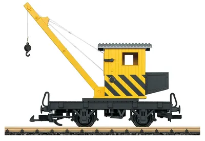 Kraanwagen, G-Spur, schwenkbarer Kran, 12x25x16 cm, mehrfarbig