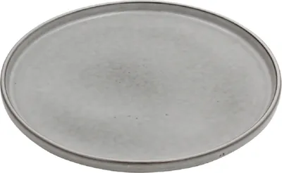 Produktbild von Speiseteller 27 cm rund, Steingut, Moderner grauer Essteller