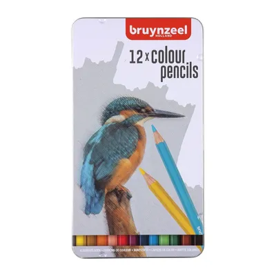 Obrázok produktu pre Bruynzeel | Color pencils ijsvogel tin 12