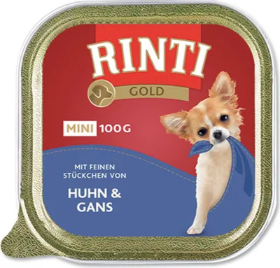 Produktbild von RINTI Gold mini 100g - Huhn & Gans