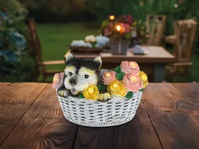Produktbild von Solarleuchte Katze, Höhe 13,5cm