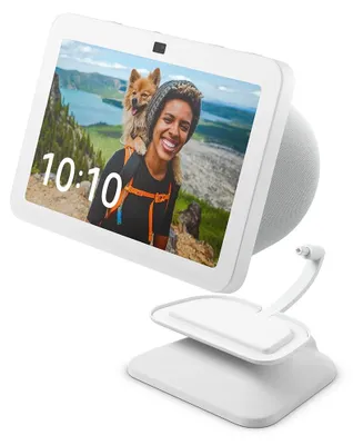 Productafbeelding van Verstelbare standaard met USB-C-oplaadpoort voor de Echo Show 8 (3e generatie) | Wit