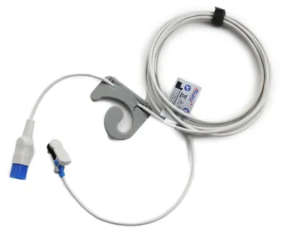 Produktbild von SpO2 Ohrsensor für Erwachsene, passend zu Philips, kompatibel zu M1194A