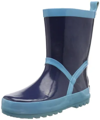 Produktbild von Playshoes Kinder Gummistiefel aus Naturkautschuk, trendige Uni Regenstiefel m